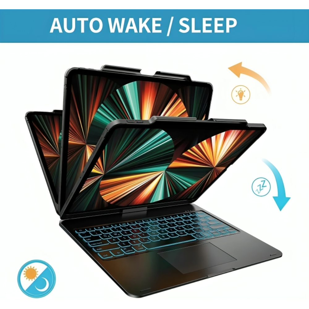 IPad Rotating Keyboard Case